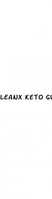 leanx keto gummies