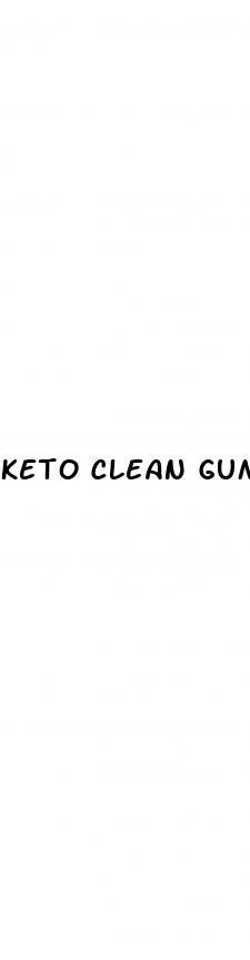 keto clean gummies