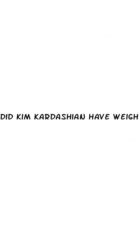 did kim kardashian have weight loss surgery