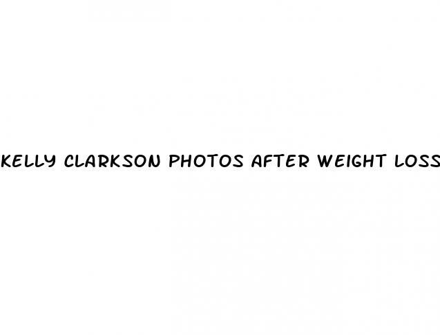 kelly clarkson photos after weight loss