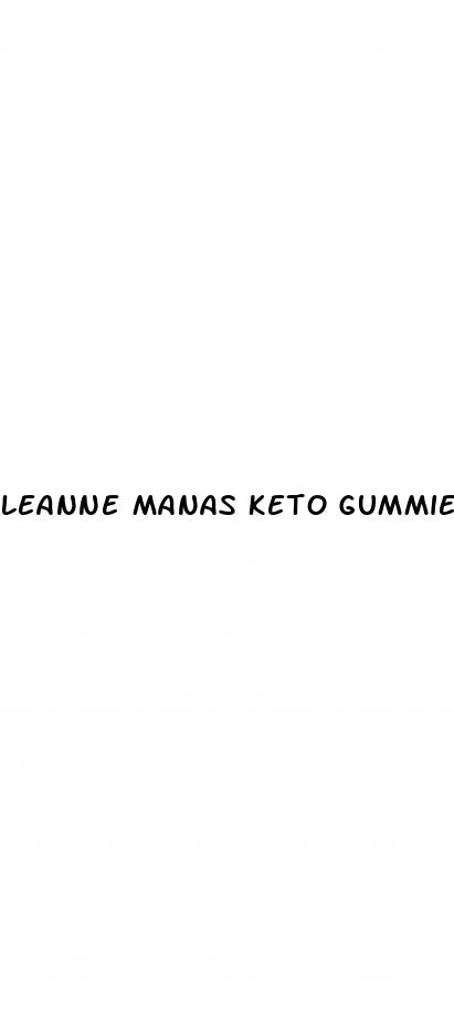 leanne manas keto gummies