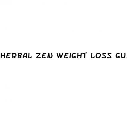 herbal zen weight loss gummies reviews