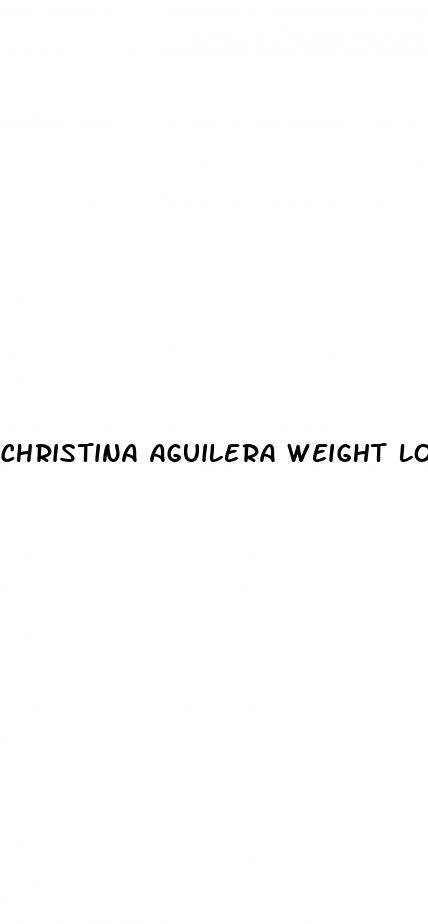 christina aguilera weight loss ozempic