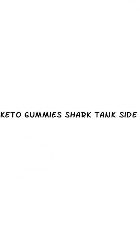 keto gummies shark tank side effects