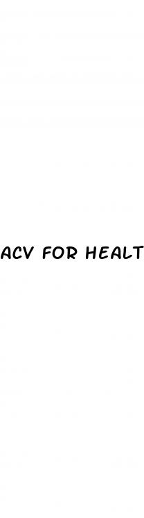 acv for health keto gummies review