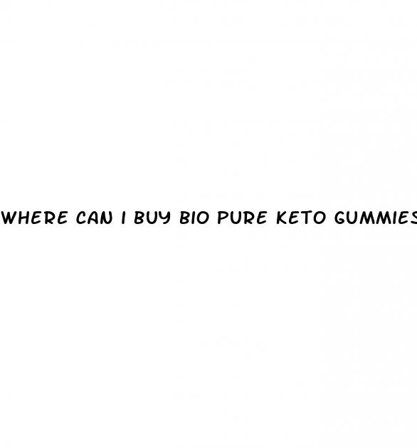 where can i buy bio pure keto gummies