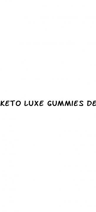 keto luxe gummies details