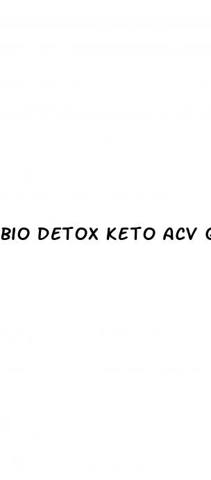 bio detox keto acv gummies