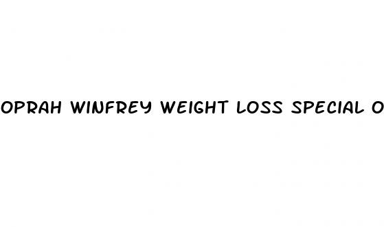 oprah winfrey weight loss special on abc