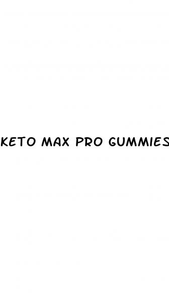 keto max pro gummies