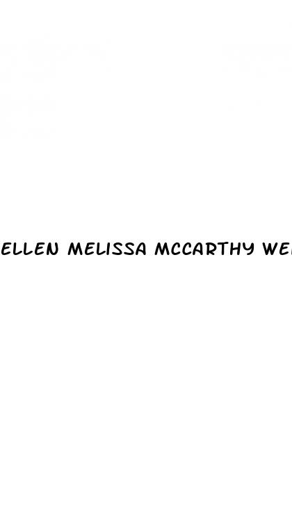 ellen melissa mccarthy weight loss