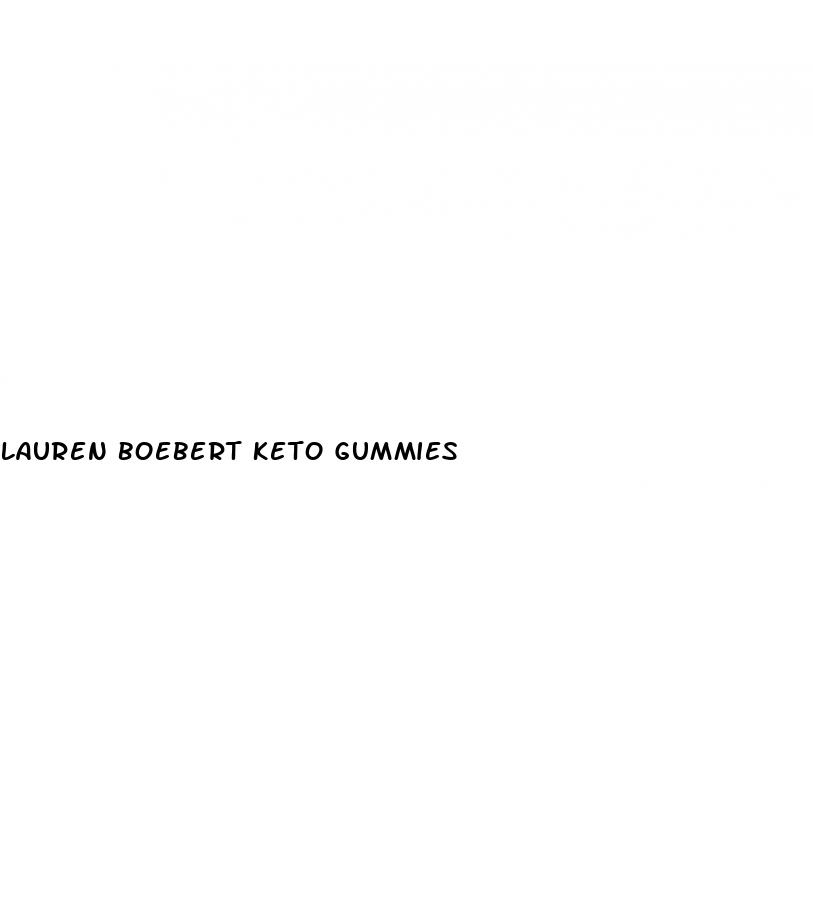 lauren boebert keto gummies