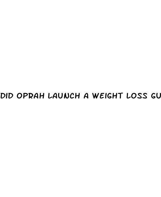 did oprah launch a weight loss gummy