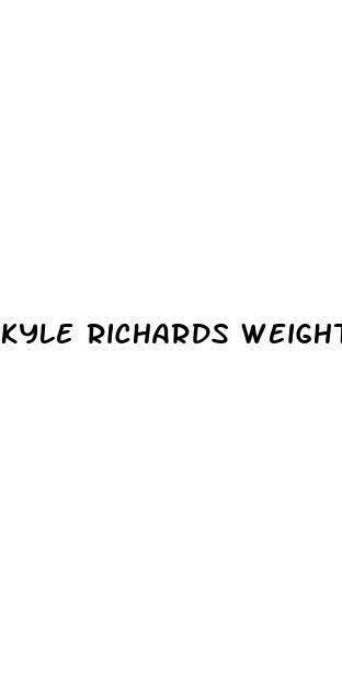 kyle richards weight loss plan