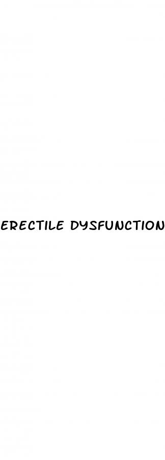 erectile dysfunction because of depression