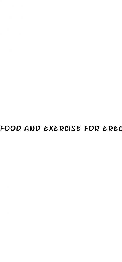 food and exercise for erectile dysfunction