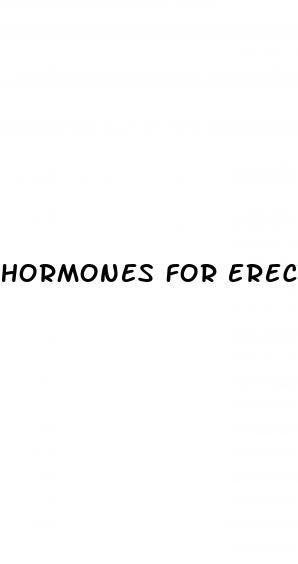 hormones for erectile dysfunction