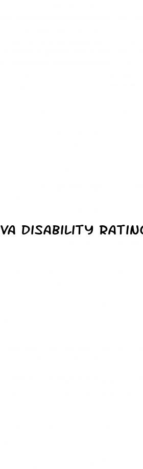 va disability rating for erectile dysfunction