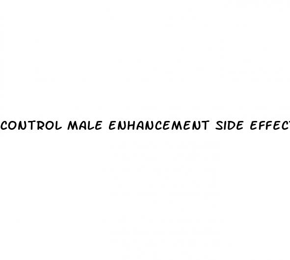 control male enhancement side effects