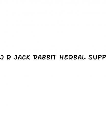 j r jack rabbit herbal supplement male enhancement