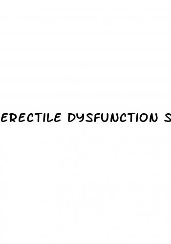 erectile dysfunction signs and symptoms