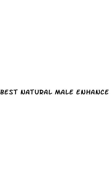 best natural male enhancer