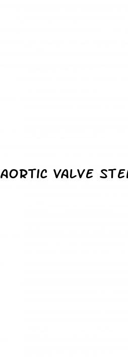 aortic valve stenosis and erectile dysfunction