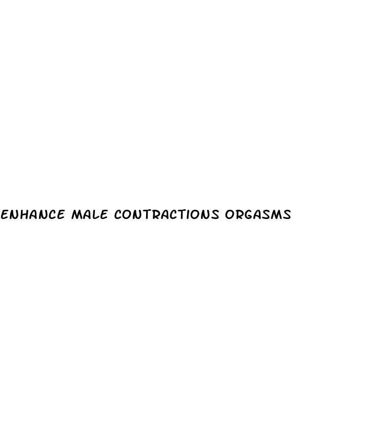 enhance male contractions orgasms