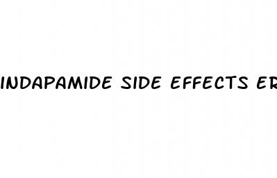 indapamide side effects erectile dysfunction