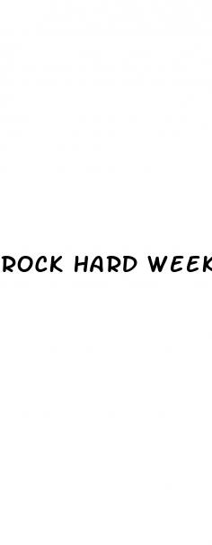 rock hard weekend male enhancement review