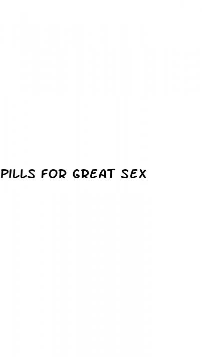 pills for great sex