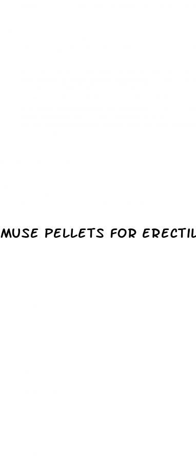 muse pellets for erectile dysfunction