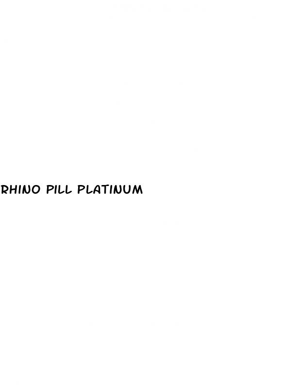 rhino pill platinum