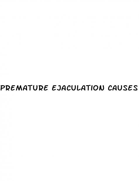 premature ejaculation causes erectile dysfunction