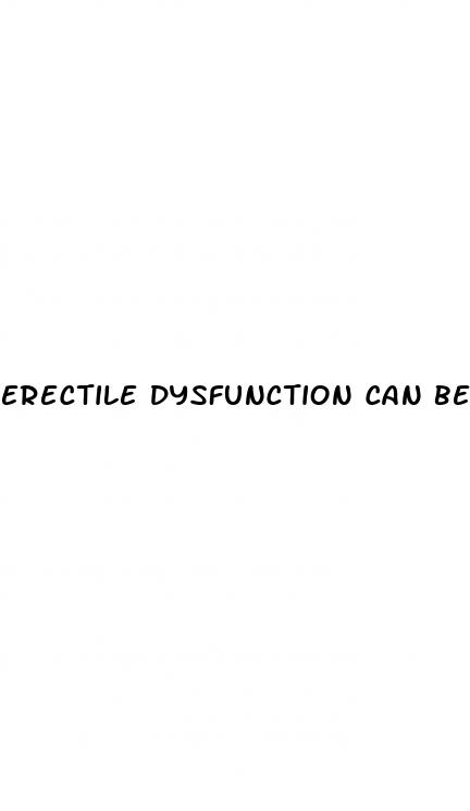 erectile dysfunction can be an early warning sign of