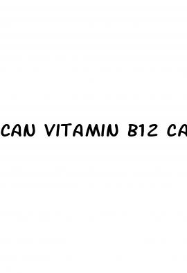 can vitamin b12 cause erectile dysfunction