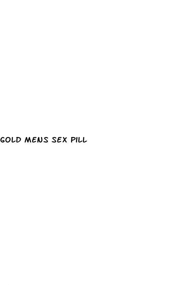 gold mens sex pill