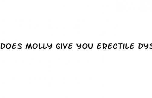 does molly give you erectile dysfunction