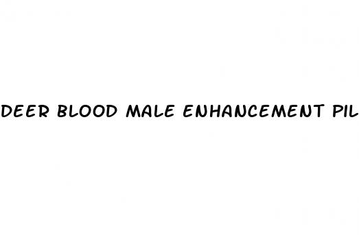 deer blood male enhancement pills