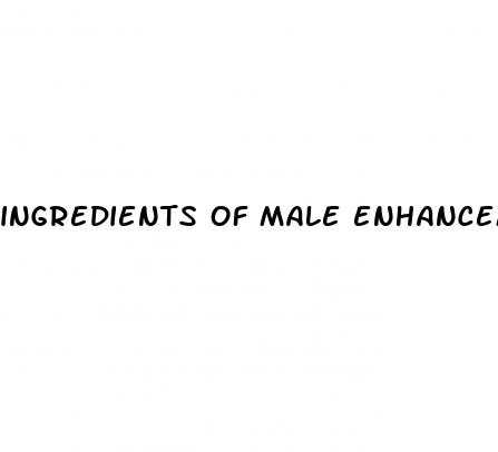 ingredients of male enhancement pills