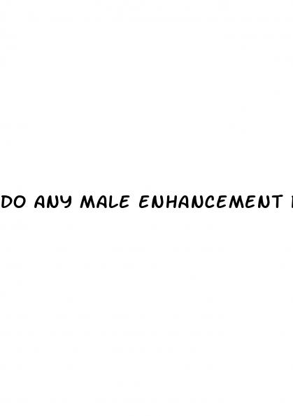 do any male enhancement products actually work