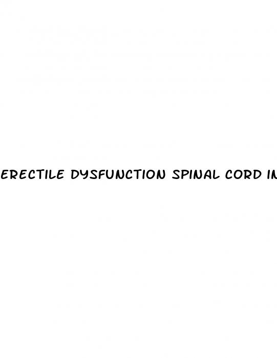 erectile dysfunction spinal cord injury