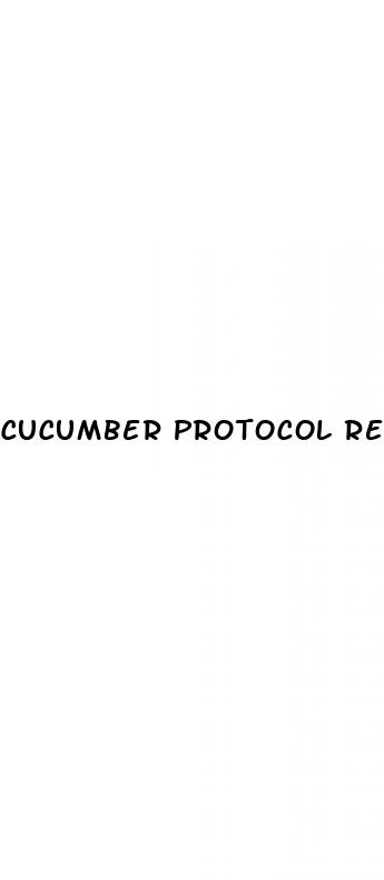 cucumber protocol recipe for erectile dysfunction