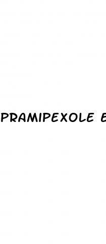 pramipexole erectile dysfunction