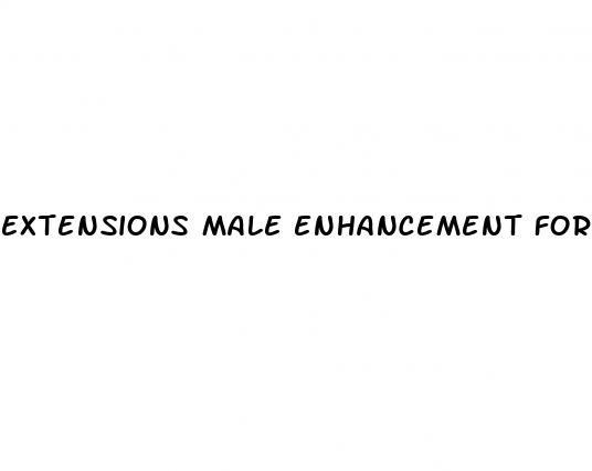 extensions male enhancement formula side effects