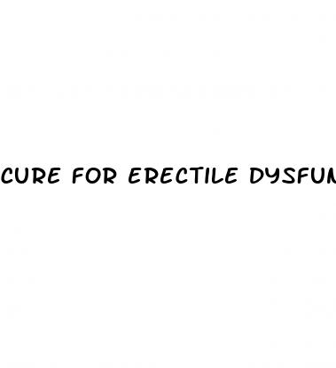 cure for erectile dysfunction in nigeria