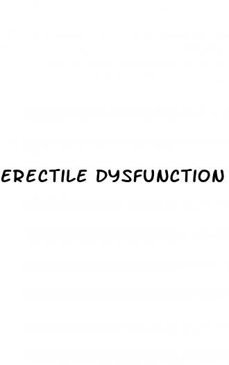 erectile dysfunction at age 50