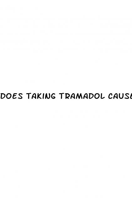 does taking tramadol cause erectile dysfunction