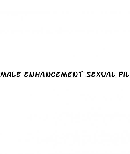 male enhancement sexual pills