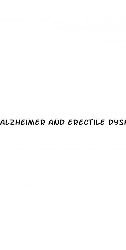 alzheimer and erectile dysfunction spending quote